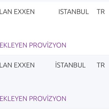 Exxen Hesabımdan Çifte Üyelik Ücreti Çekimi