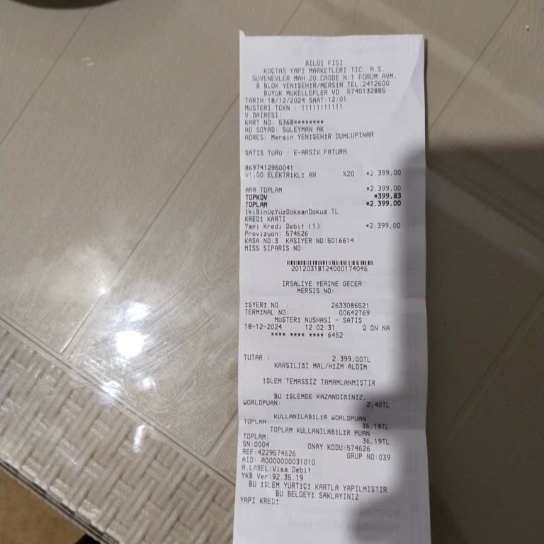 Koçtaş'ta Şofben Kurulum Sorunu Ve İlgisizlik