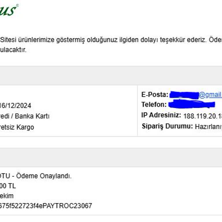 Zigavus.com Sipariş Sorunu: Şampuan Teslim Edilmedi Ve İletişim Kurulamıyor
