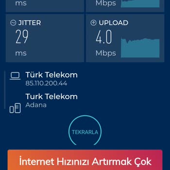 İnternet Hız Problemi Ve Yetersiz Müşteri Hizmeti