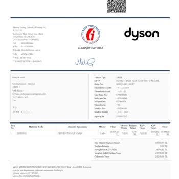 Dyson Ürünü İade Sorunu