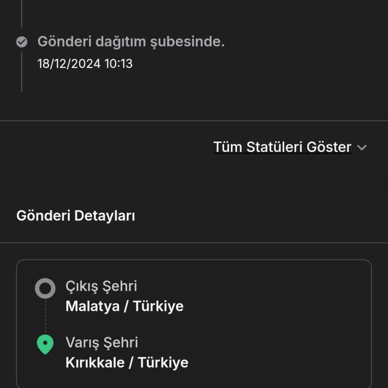 Teslim Edilmeyen Kargo Ve Belirsiz Bekleme Süresi