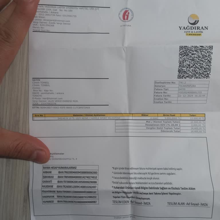 Balans Ayarında Kalitesiz Hizmet