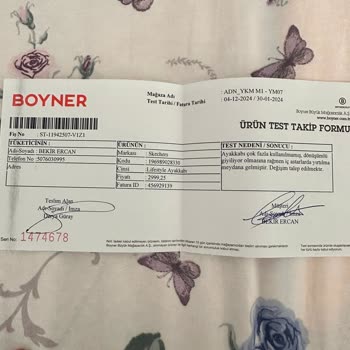 Boyner'den Aldığım Skechers Ayakkabıda Kronik Sorun