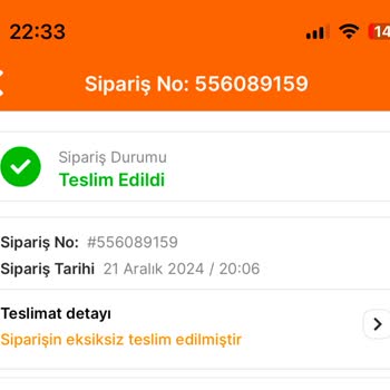 Eksik Ürünler Ve Yanıltıcı İade Süreci