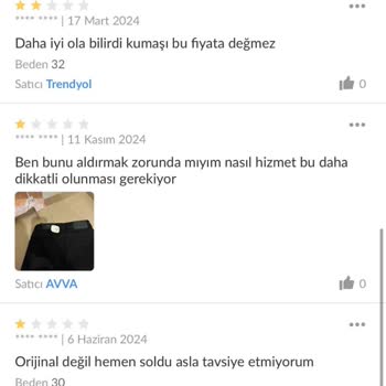Trendyol'dan Alınan Pantolonun Renk Sorunu Ve İade Süreci
