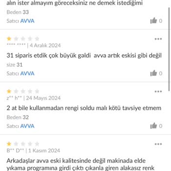Trendyol'dan Alınan Pantolonun Renk Sorunu Ve İade Süreci