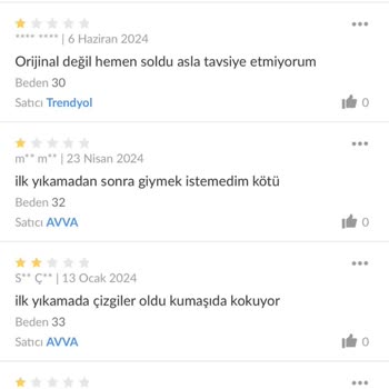 Trendyol'dan Alınan Pantolonun Renk Sorunu Ve İade Süreci