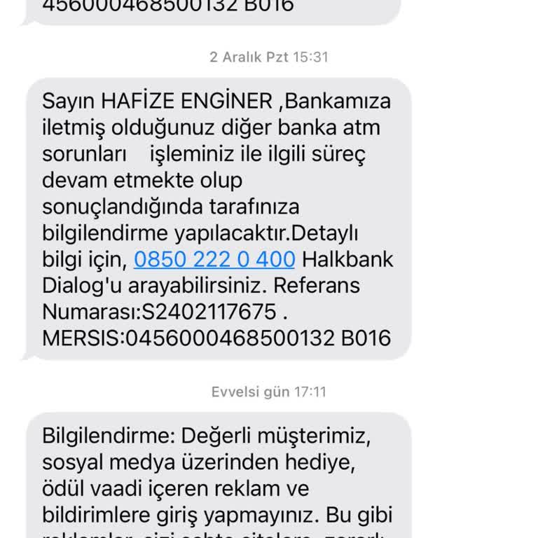 ATM'de Para Çekme Sorunu Ve Geri Dönüş Eksikliği