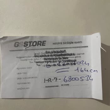 GS Store'dan Aldığım Mont Kusurlu Çıktı, Değişim Reddedildi