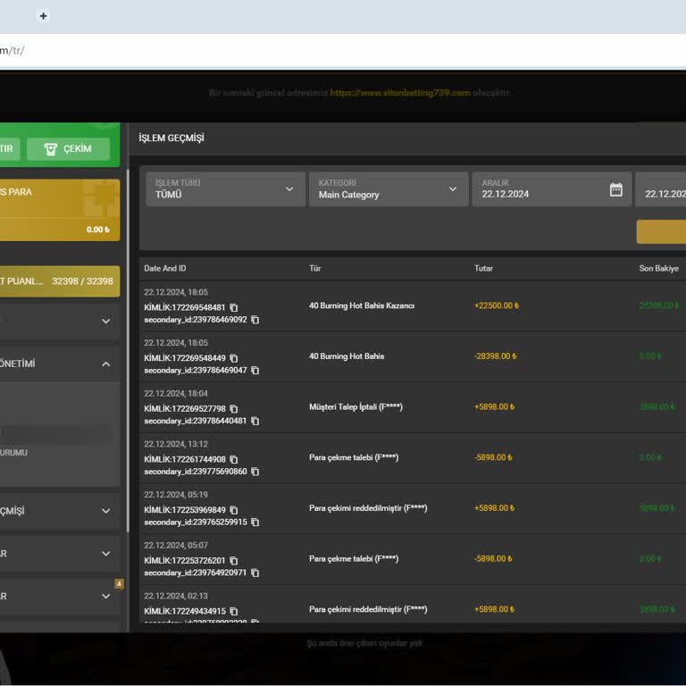 Çekim Talebinde Yaşanan Sorun Ve Destek Hattı Yanıtları