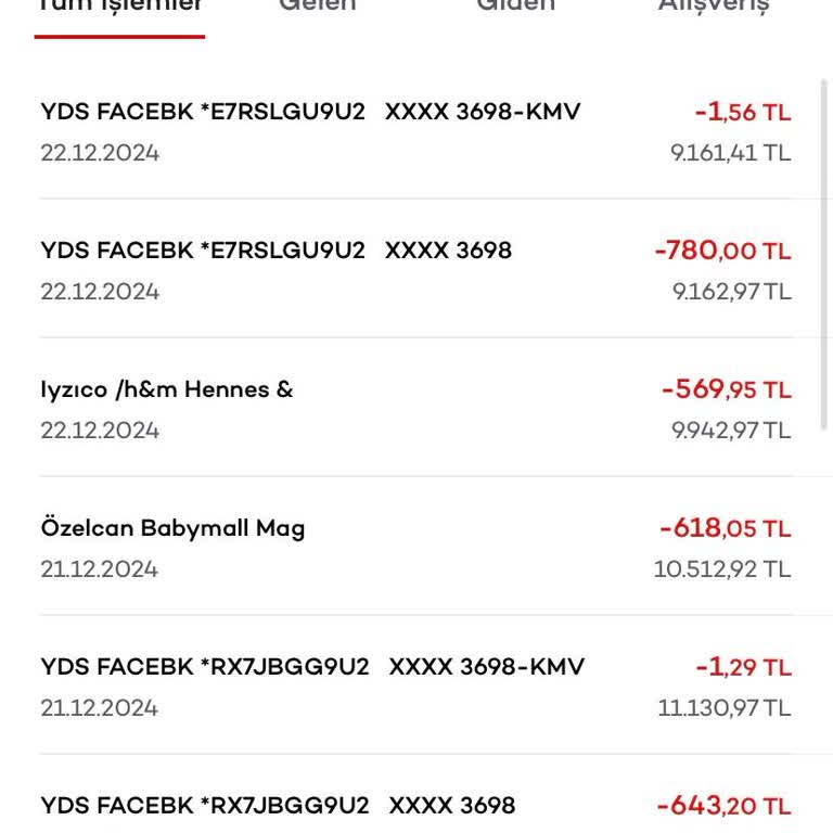 İzinsiz Para Çekimi Ve Acil İade Talebi