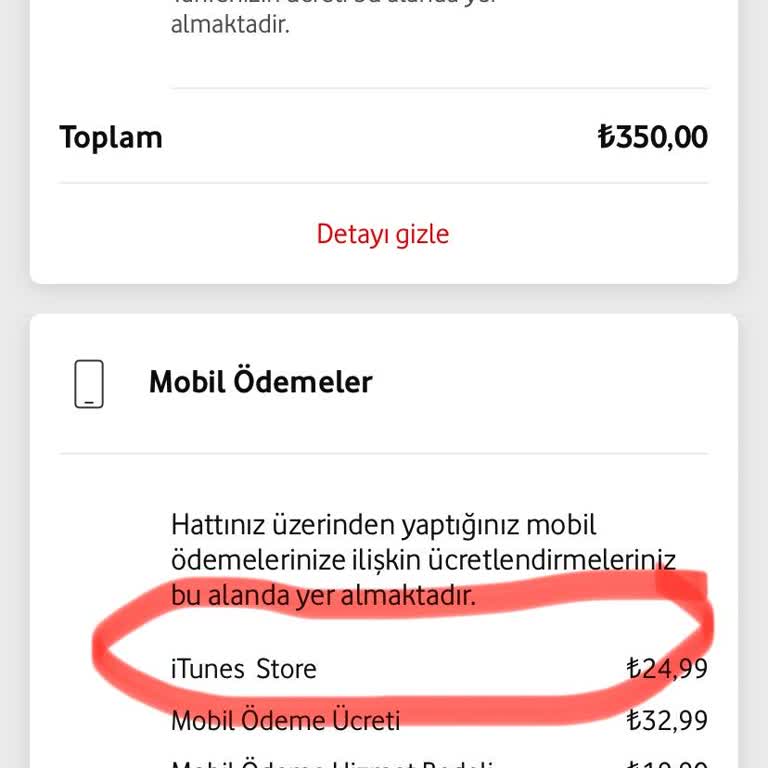 Hatalı İtunes Üyelik Ücretlendirmesi