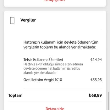 Vodafone Fatura Şoku Ve Müşteri Hizmetleri Hayal Kırıklığı!