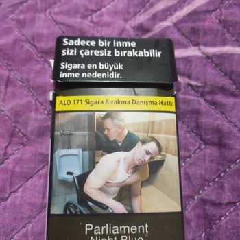 Parliament Night Blue'da Beklenmedik Tat Ve Koku Sorunu