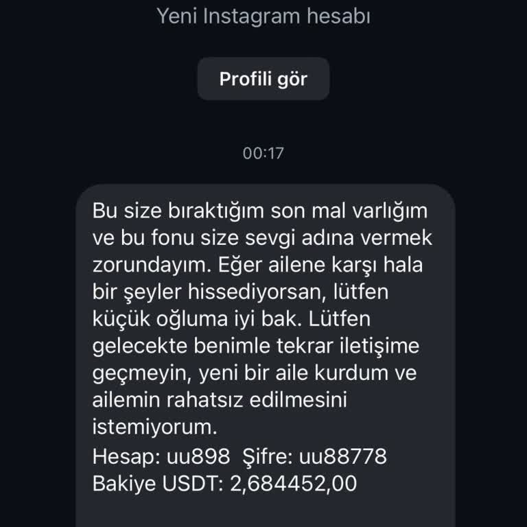Instagram'da Yanıltıcı Mesajlarla Karşılaşma: Hesabınızı Güvende Tutun