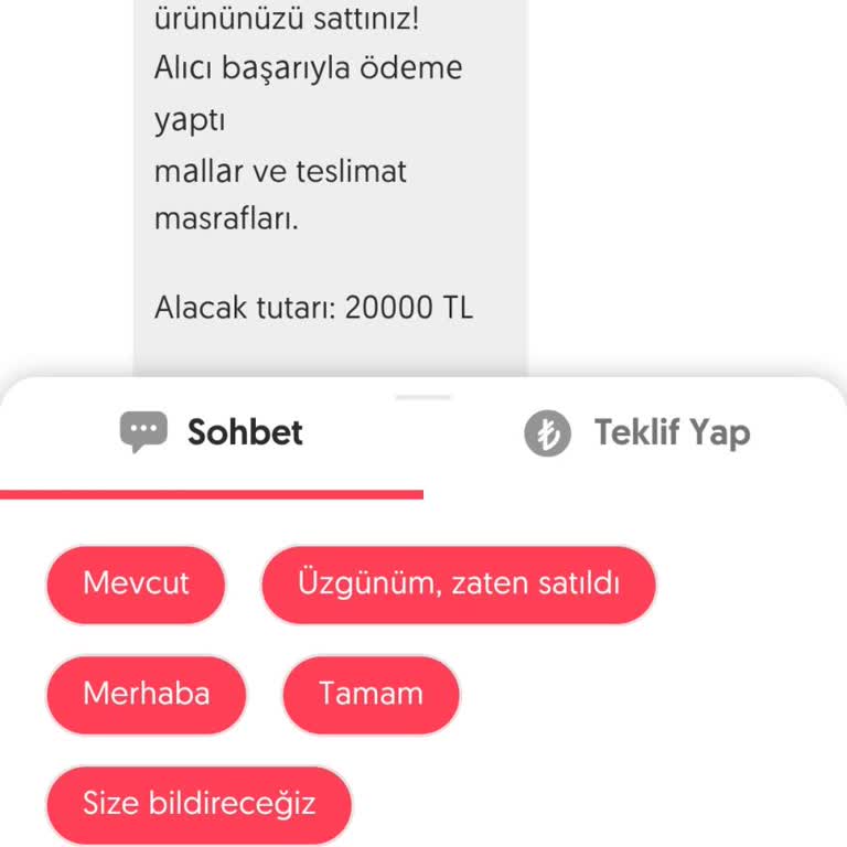 Yanlış Satış Bildirimi Sorunu