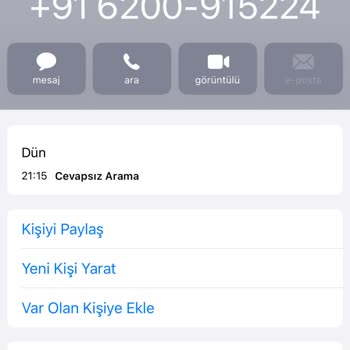 Tanımadığım Kişilere Numaramın Ulaşması Hakkında Şikayet