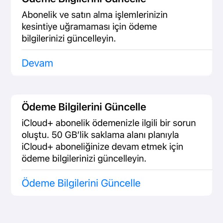 Apple İphone Ödeme Sorunu: Kart Bilgileri Sürekli Siliniyor