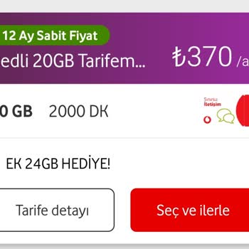 Vodafone'un Fahiş Zamları Müşterileri Zorluyor