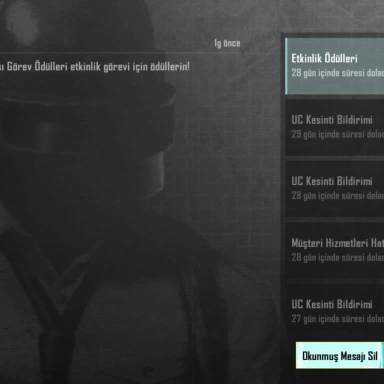 Hesabımdaki UC Sorunu Ve İstek Gönderememe