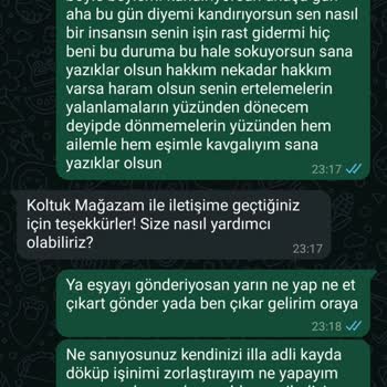 Eşyalarım Gelmedi, Mağdur Oldum!