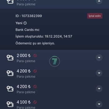 7Slots Çekim İşlemi Sürekli Oyalama İle Karşılaşıyor!