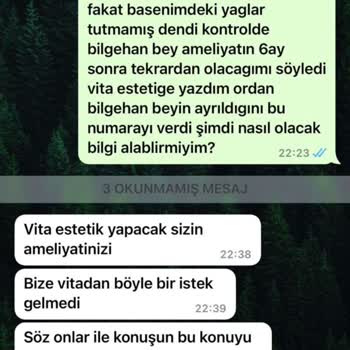 Ameliyat Sonrası Hayal Kırıklığı Ve Destek Eksikliği