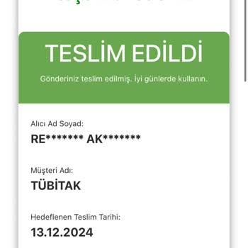 TÜBİTAK Ve Kurye Arasında Kaybolan İmza Çubuğu Krizi!