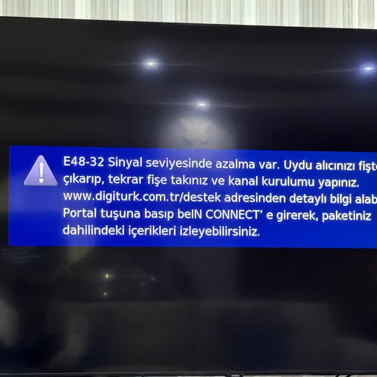 Digiturk'ten Sürekli Hata Mesajları Ve Çözüm Eksikliği