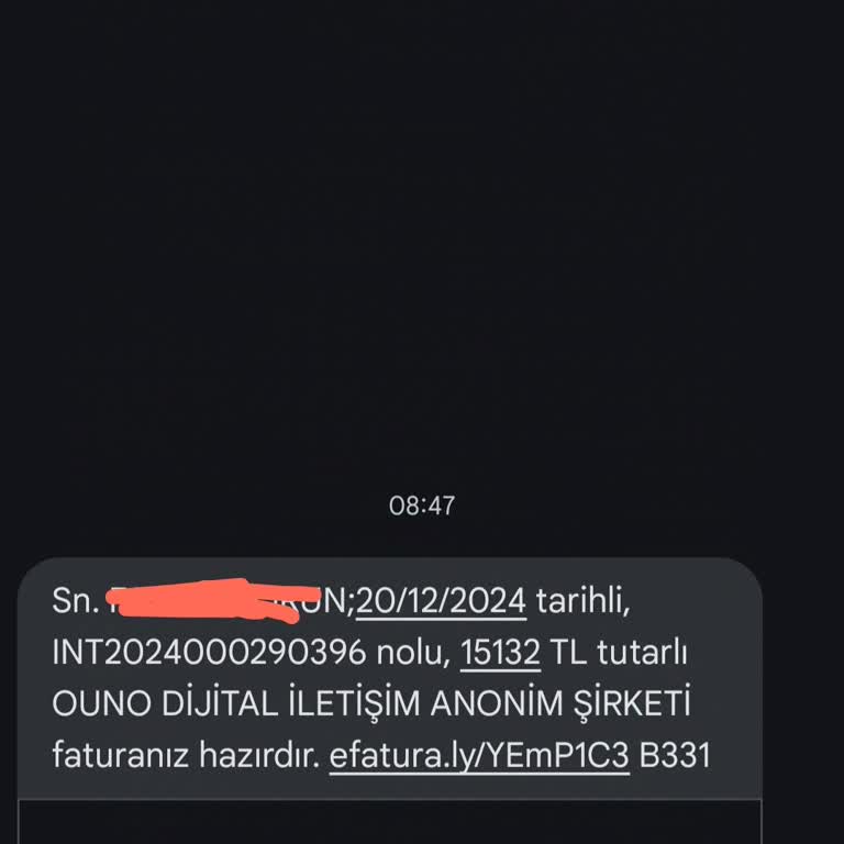 Yanlış Fatura Bildirimi: Elogo'dan Beklenmedik Borç