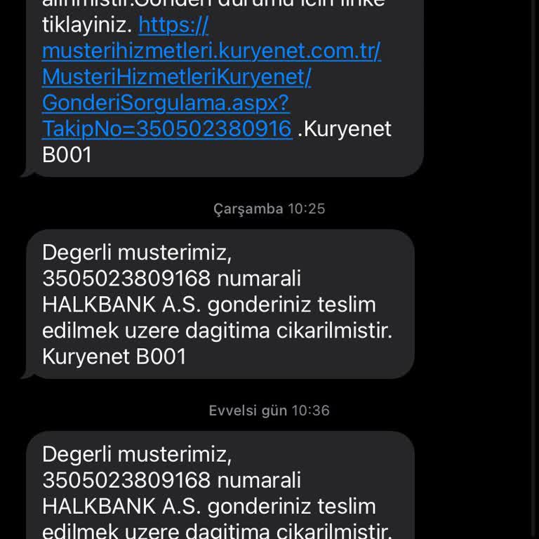 Kuryenet'in Teslimat Sorunu Ve İletişim Eksikliği
