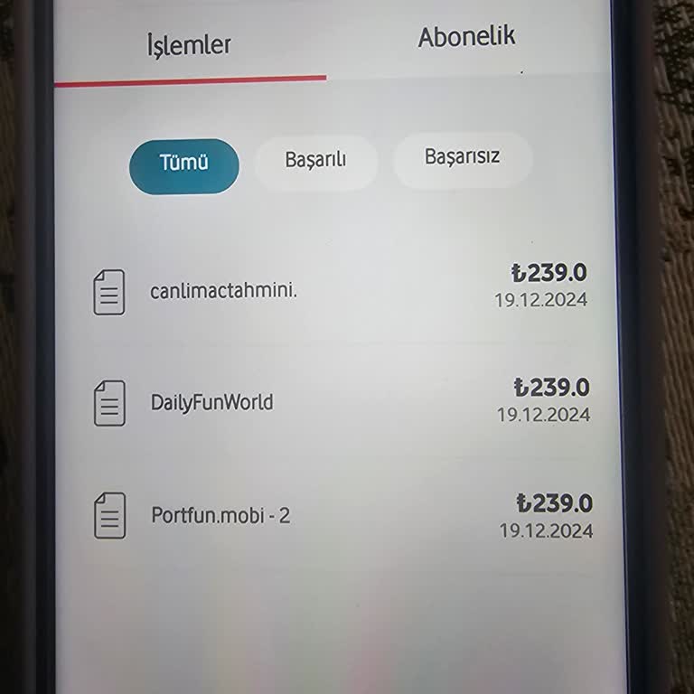 İzinsiz Abonelik Ücreti Şoku