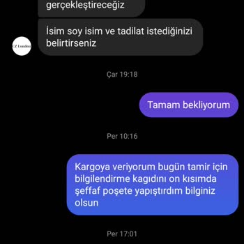 Cz London'dan Aldığım Bot 3 Günde Söküldü