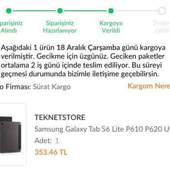Trendyol Teslimat Sorunu: Ürün Hala Ulaşmadı