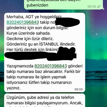 E-imza Kargosu AGT Kurye İle Kayboldu Müşteri Hizmetleri Yanıtsız