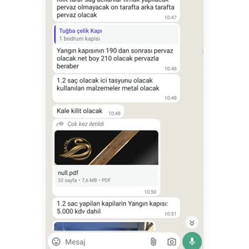 Yanlış Kapı Teslimatı Ve Uyum Sorunu