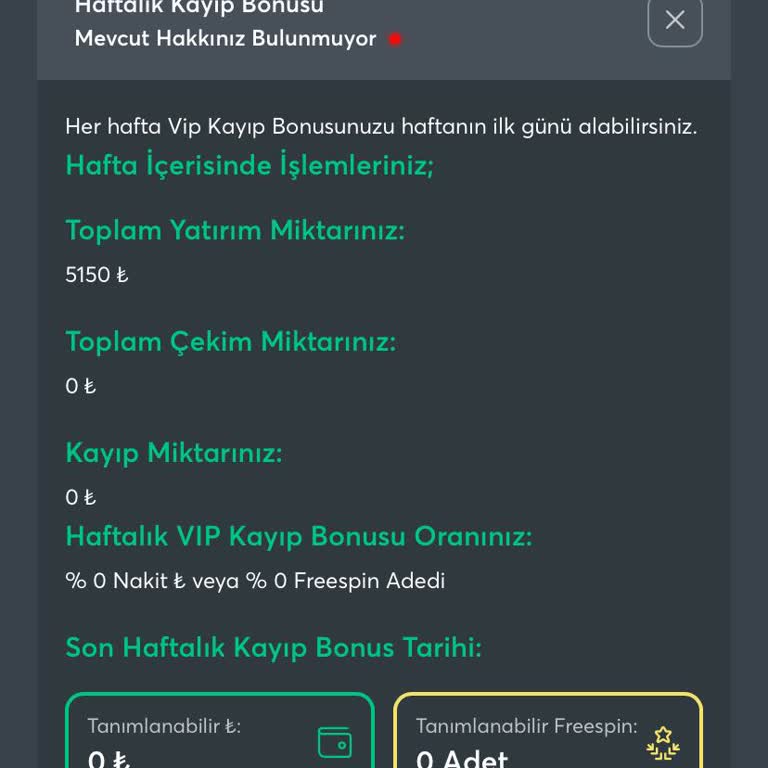 Kayıp Bonusum Yatırılmıyor, Destek Bekliyorum