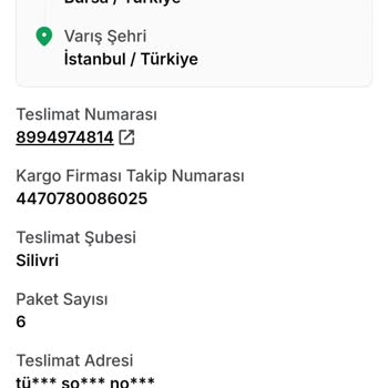 Aras Kargo İle Süregelen Teslimat Sorunları