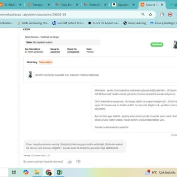 Hepsiburada Ve Hepsijet Arasında Kaybolan Sipariş