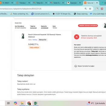 Hepsiburada Ve Hepsijet Arasında Kaybolan Sipariş