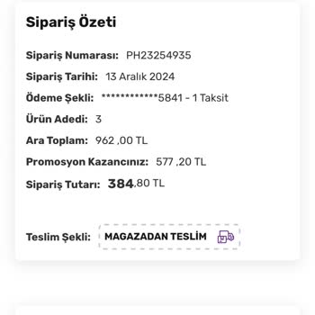 Ürün Teslim Edilmedi, Yanlış İade İşlemi Yapıldı