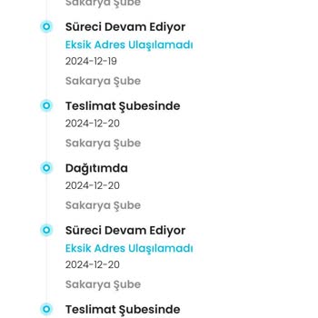 Kargo Teslimatında Sürekli Yaşanan Adres Sorunu