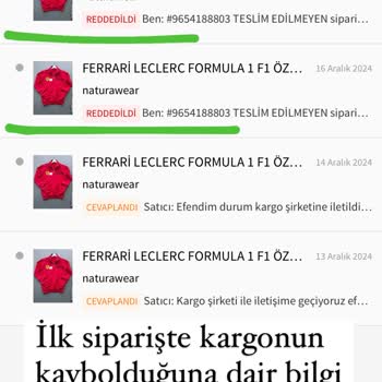 Trendyol'da Yanlış Ürün Ve İlgisiz Satıcı Sorunu
