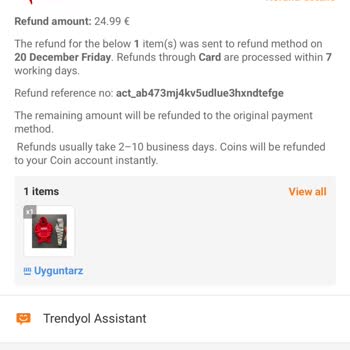 Trendyol! Give Me My Money Back!!