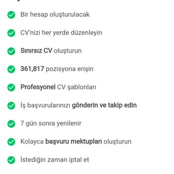 CV Maker Uygulamasında Yanıltıcı Ücretlendirme Ve Üyelik Sorunu
