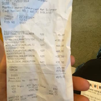 Otopark İadesi İçin Mücadelem