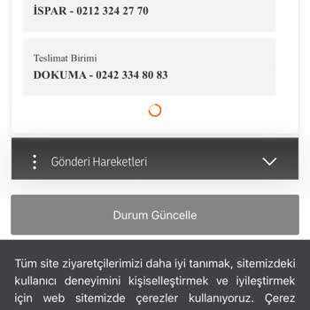Antalya Dokuma MNG Kargo Teslimat Sorunu
