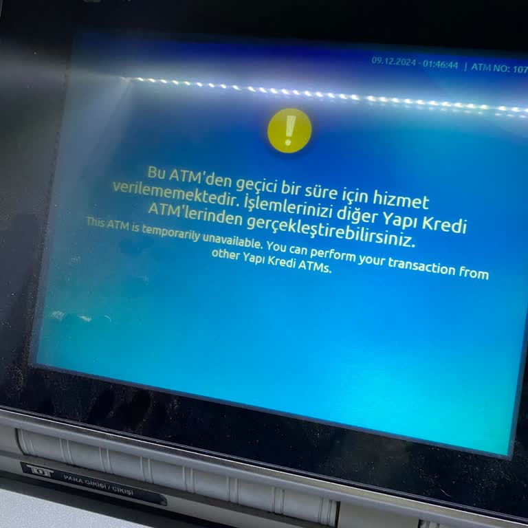ATM Paramı Yuttu Müşteri Hizmetleri Çözüm Sunmuyor