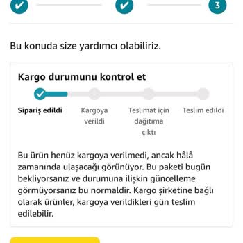 Amazon'dan Aldığım Ürün Ve Müşteri Hizmetleri Hayal Kırıklığı